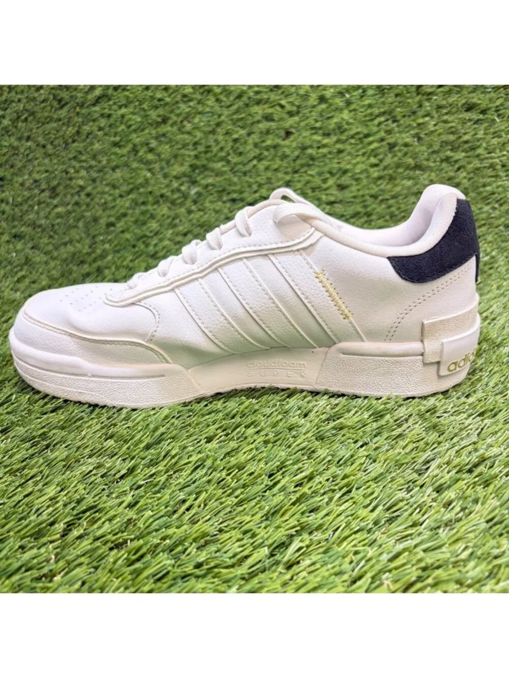 Adidas Postmove SE Womens Size 8.5 White Black Athletic Lifestyle Shoes Sneakers
